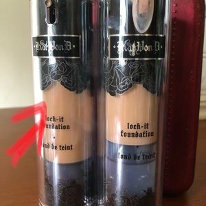 kat von D lock it foundation shade 57 medium